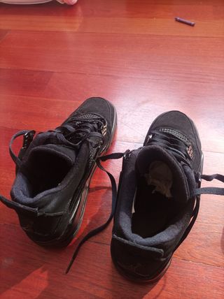 Zapatillas Jordan 4 Black Cat - Negras