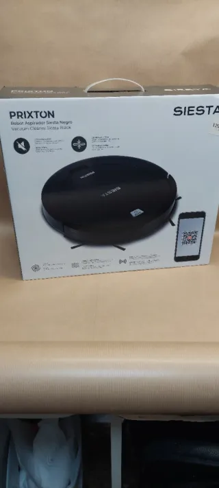 Robot Aspirador Prixton Siesta Negro