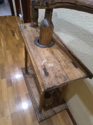 Choricera antigua restaurada