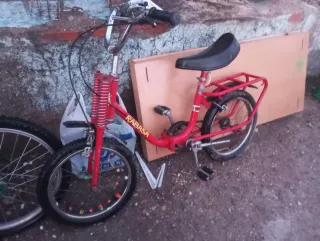 Bicicleta Rabasa Roja Antigua