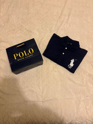 Polo Ralph Lauren Azul Marino Talla XL