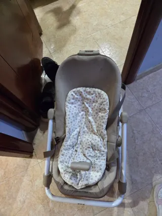 Carrito bebé 3 piezas: silla, capazo, Grupo 0