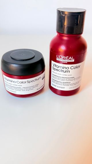 L'Oréal Vitamino Color Spectrum Mascarilla y Champ