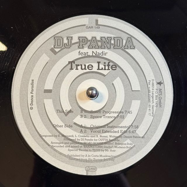 DJ Panda feat. Nadir - True Life
