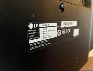Monitor LG 32 32UK550 Nero
