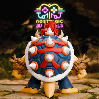 Figura Bowser x Akuma (Street Fighter)