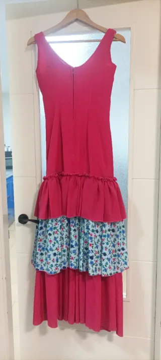 Bata Rociera y Mantón Talla S