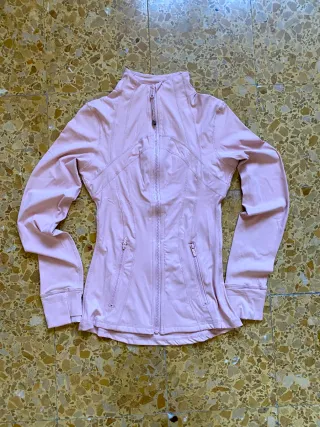 Giacca Lululemon definita rosa