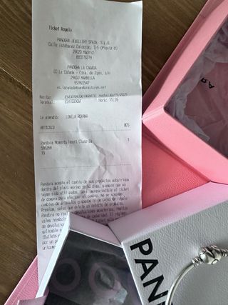 Pulsera Pandora Moments Plata. Nueva sin uso.