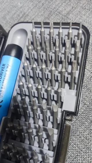 Destornillador Eléctrico Precisión 48 en 1 USB