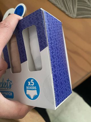 Pack 5 Braguitas Dim Coton Stretch Talla S