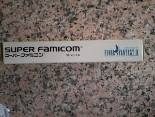 Final Fantasy IV (SNES) Japonés sin manual