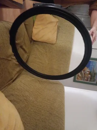 Espejo decorativo marco negro