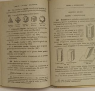 Libro antiguo Geometría 2o Grado - Ediciones Bruño