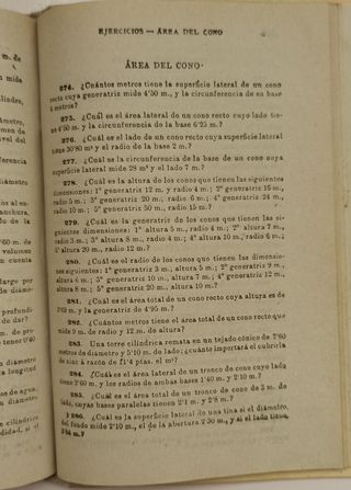 Libro antiguo Geometría 2o Grado - Ediciones Bruño