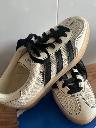 Adidas Gazelle T.36 Beige/Negro