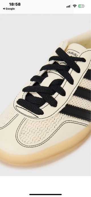 Adidas Gazelle T.36 Beige/Negro
