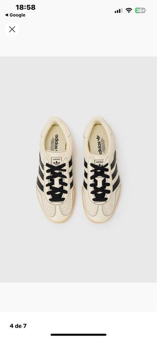 Adidas Gazelle T.36 Beige/Negro