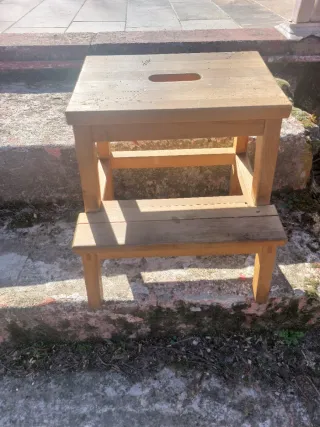 Taburete Escalera Haya