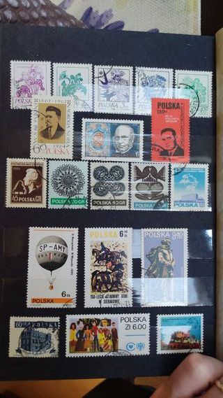 Álbum de sellos de Polonia