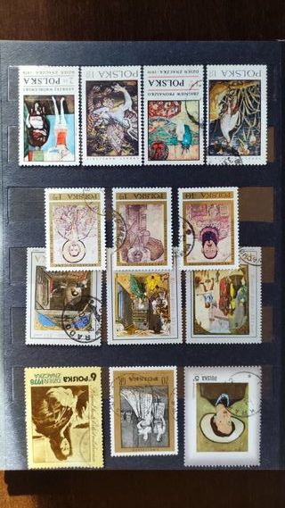 Álbum de sellos de Polonia