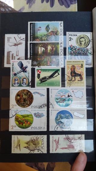 Álbum de sellos de Polonia