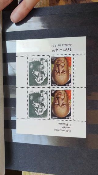 Álbum de sellos de Polonia