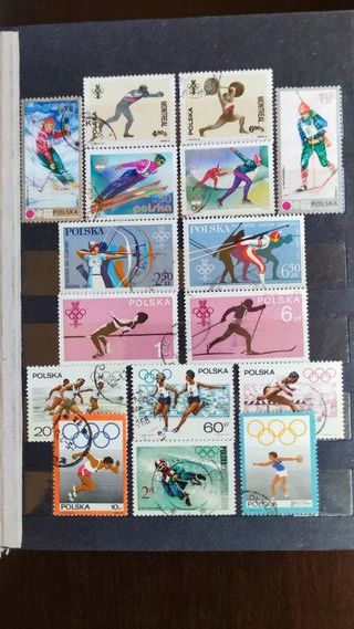 Álbum de sellos de Polonia
