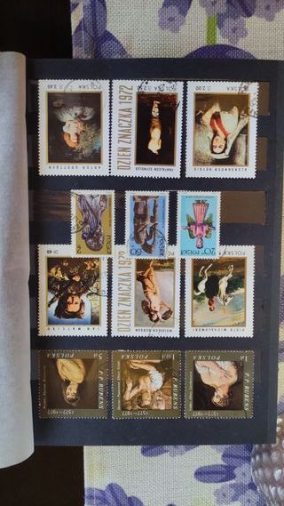 Álbum de sellos de Polonia