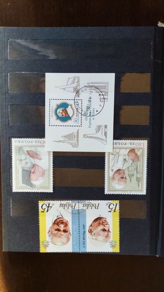 Álbum de sellos de Polonia