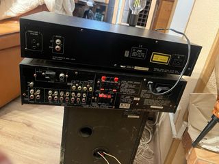 Equipo de música JVC XL-V184 y RX-416V