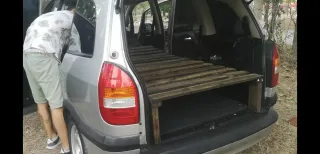 Cama Camper Plegable + Colchón