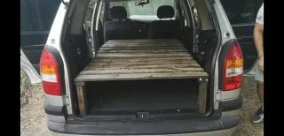 Cama Camper Plegable + Colchón