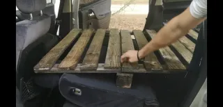 Cama Camper Plegable + Colchón