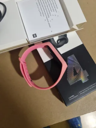 Xiaomi Mi Smart Band 4 - Negro y Rosa