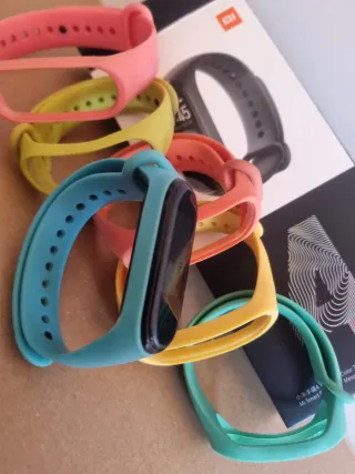 Xiaomi Mi Smart Band 4 - Negro y Rosa