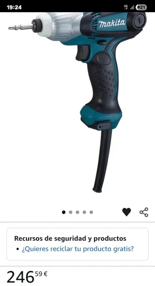 Atornillador de impacto Makita TD0101F