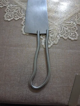 Coltello da torta vintage acciaio 30 cm