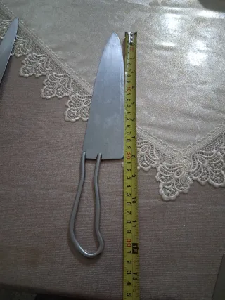 Coltello da torta vintage acciaio 30 cm