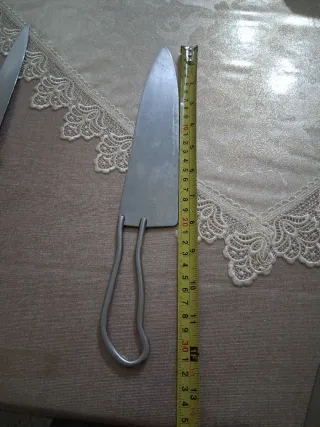Coltello da torta vintage acciaio 30 cm