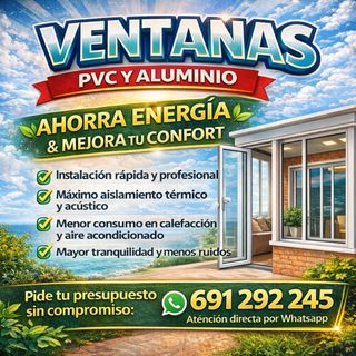 Ventanas PVC y Aluminio