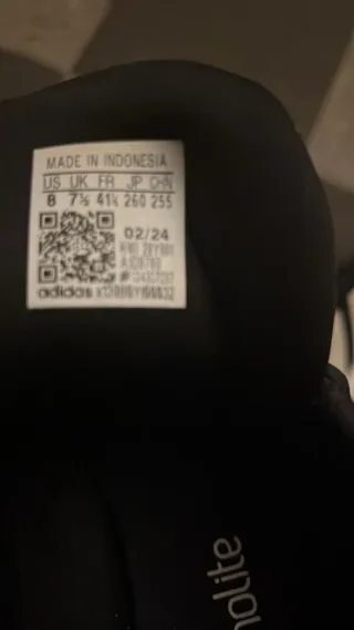 Scarpe Adidas Uomo Nero Bianco