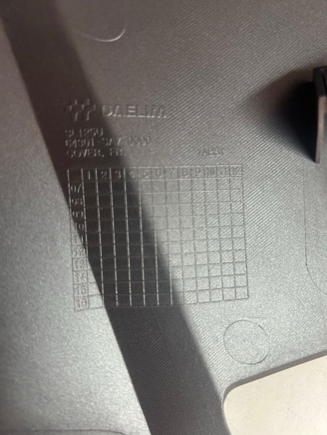 Tapa Frontal Daelim S1 125 FI