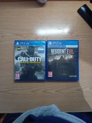 Resident Evil 7  Cod call of duty infinte warfare