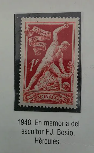 Sello Monaco Bugatti 1931