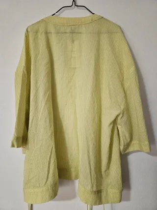 Kimono Zara rayas amarillo T. XL