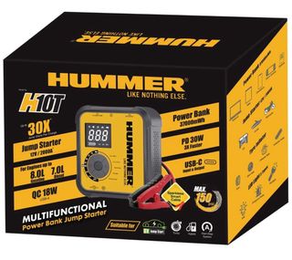 Arrancador y Compresor Hummer 150 PSI