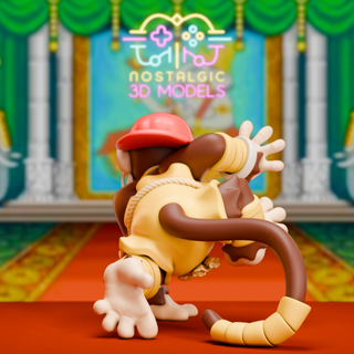 Figura Diddy Kong X Dalshim (Street Fighter)