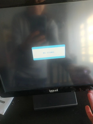 Monitor touch screen Iggual 15 Nero