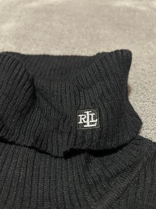 Maglione Ralph Lauren collo alto nero M